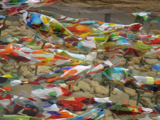 Children's Medical Center Garden Glass Fish